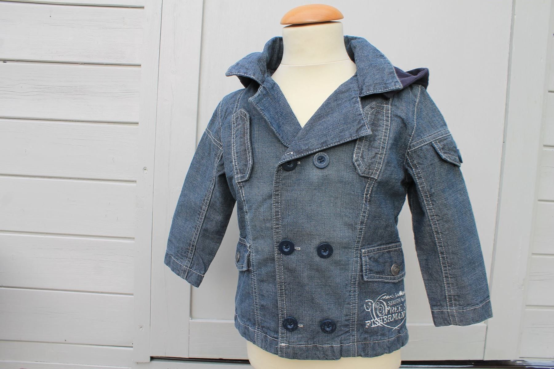 Giacche & Cappotti: Veste/Manteau capuche jeans ORCHESTRA – Nuovo e nell'imballaggio originale da Agiez venduto da chouchanelle 2