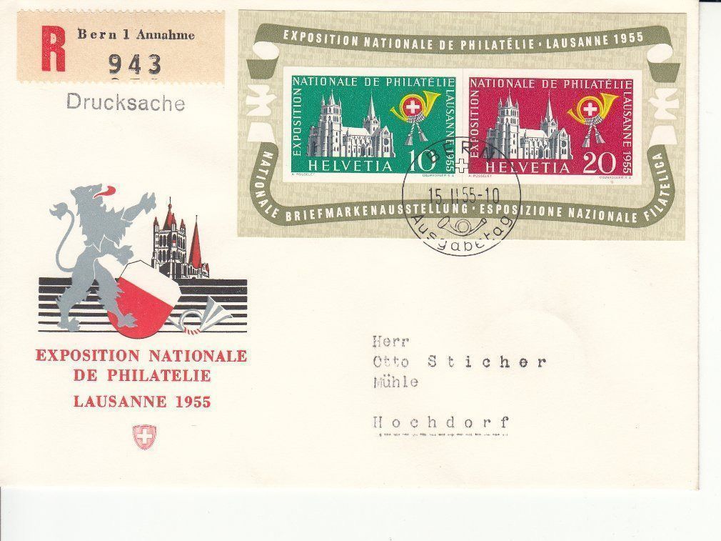 Tutti i francobolli: SBK W35 auf FDC d   Kat. Fr. 210.- – Usato da Bürglen TG venduto da StampGraf
