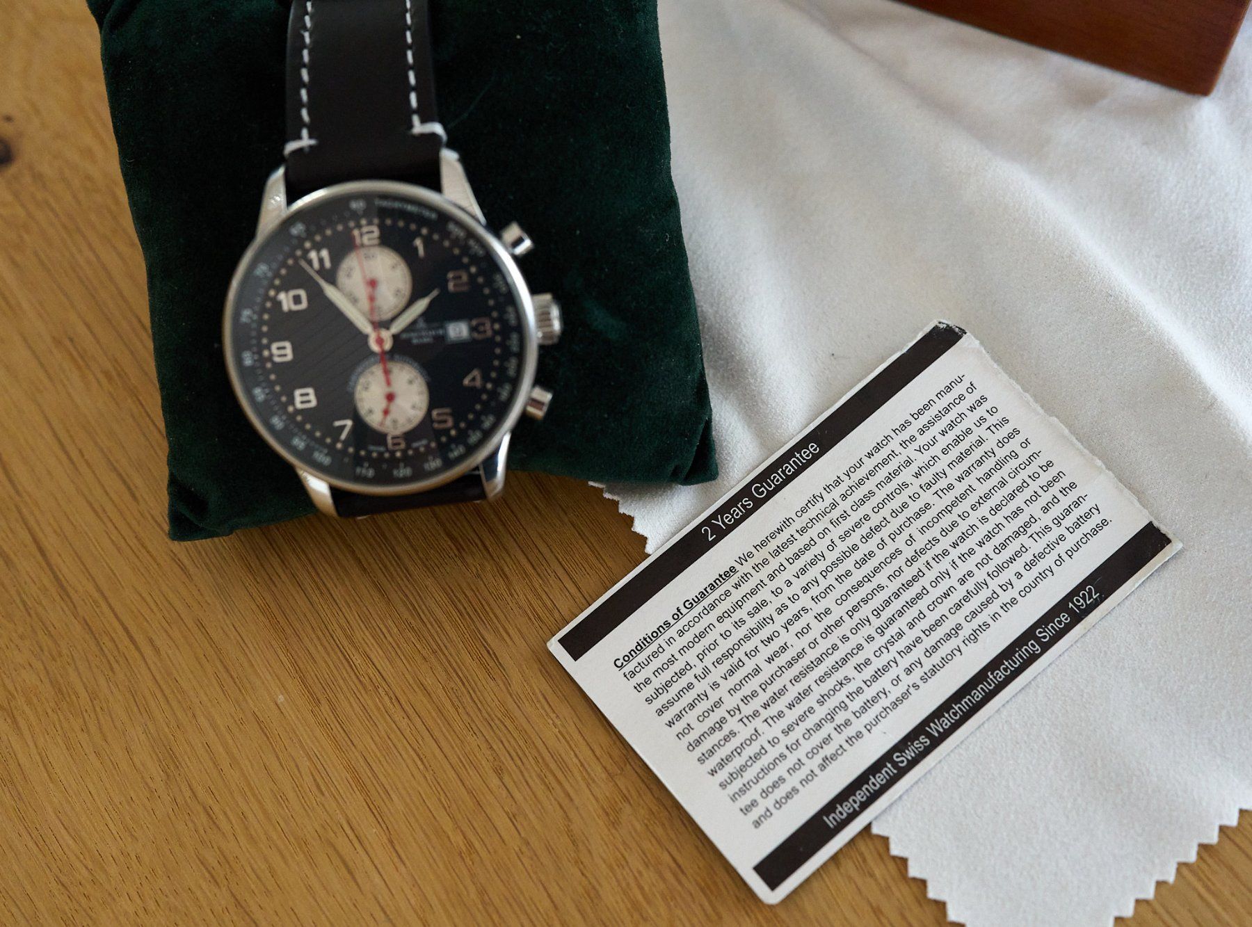 Zeno Uhren: Uhr Zeno Watch Basel Pilot Chronograph Automatic Swiss Made – Gebraucht aus Seengen von Iraeber 3