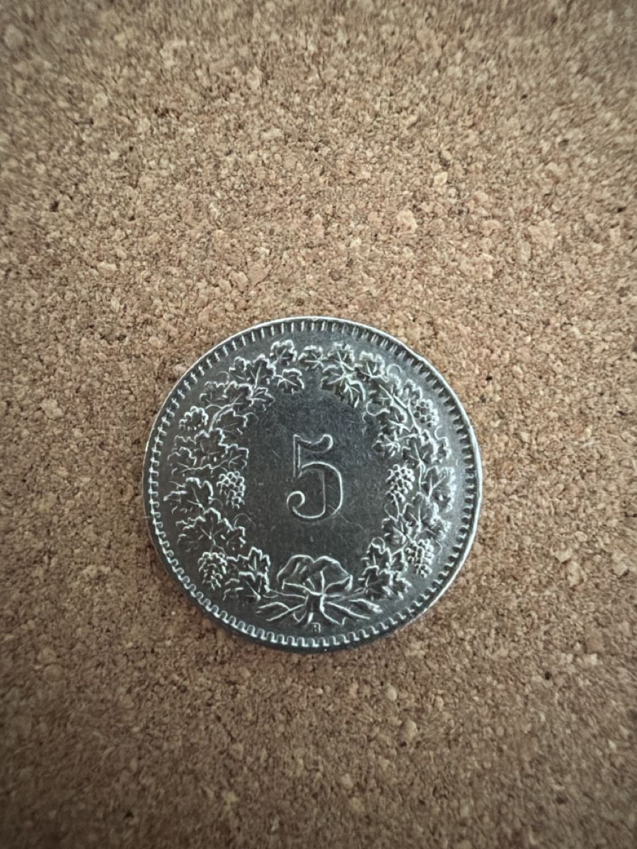 Toutes les monnaies: 5 Rappen 1959 CHF Münze – D'occasion à St. Gallen par spi_wpj8