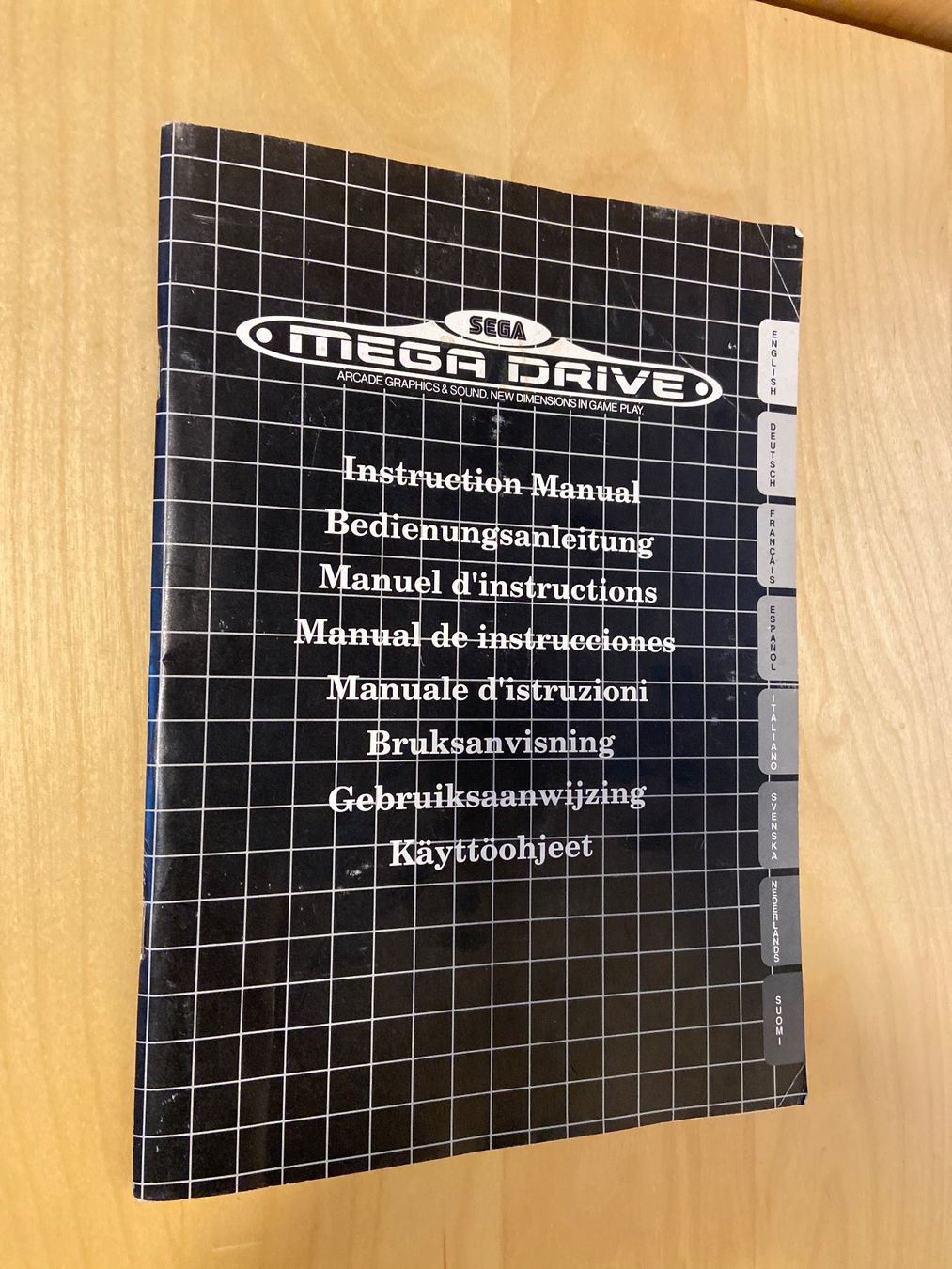 Sega Console: Sega Mega Drive - Anleitung / Manual – Usato da Frauenfeld venduto da golfdude