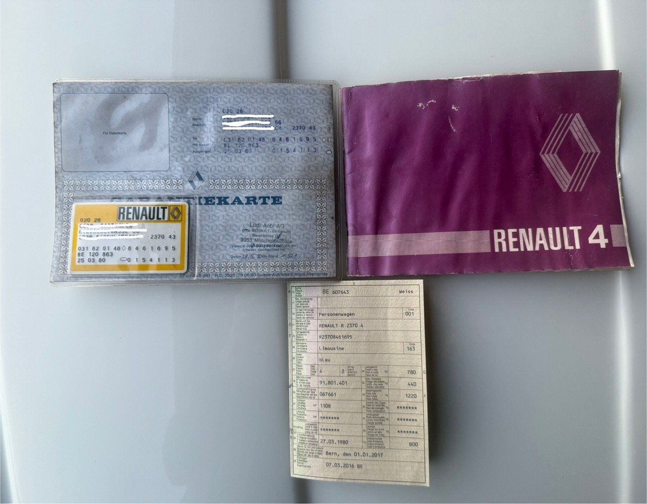 Renault Automobili: Renault R4 – Usato da Seedorf BE venduto da schnaeppchenscheune 9