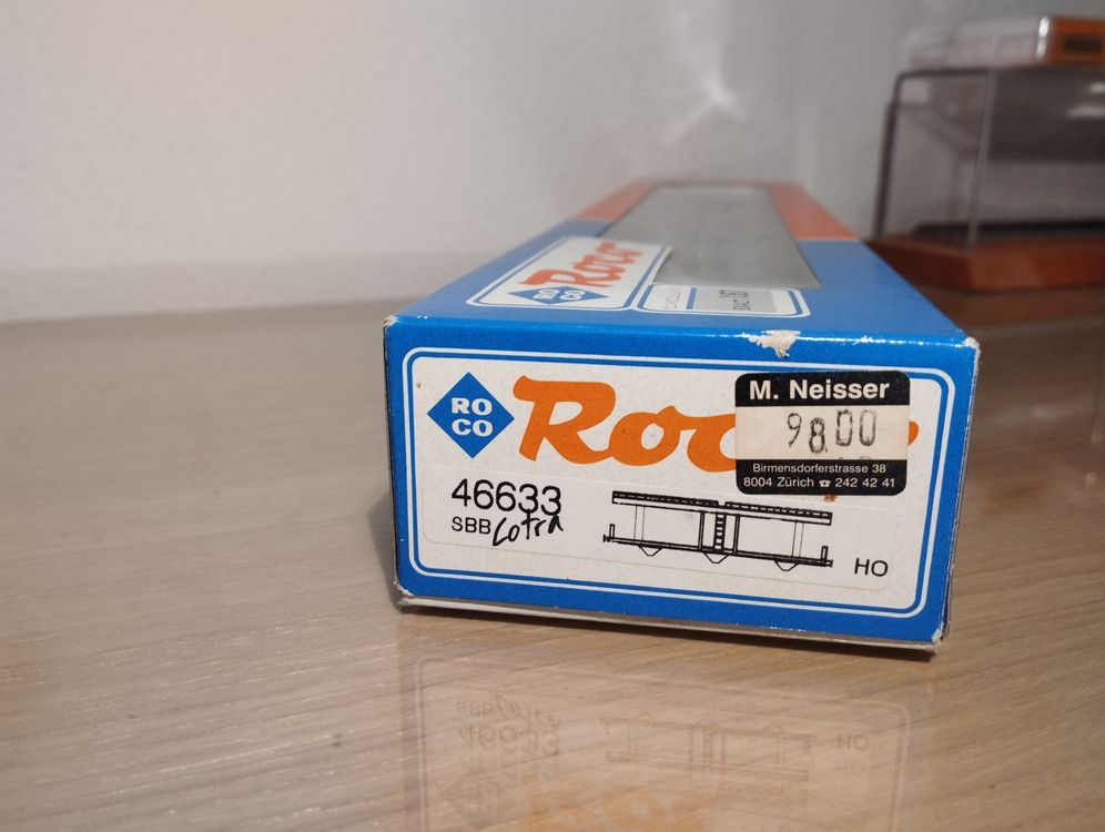 Roco 46633 Autotransportwagen COTRA Autotransport AG grau (Gebraucht ...