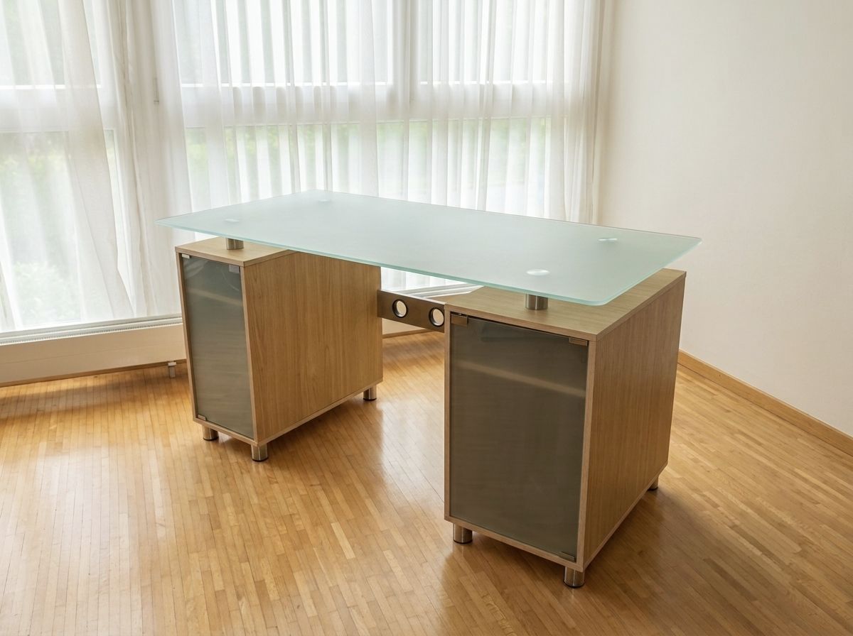 Schreibtische: Bürotisch mit Glasplatte GRATIS – Gebraucht aus Luzern von satoken
