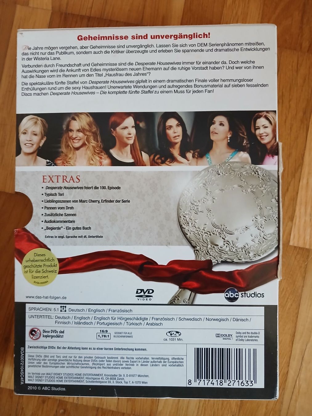 Tutti i DVDs: DESPERATE HOUSEWIVES STAFFEL 5 – Usato da Arlesheim venduto da rut_fb7k 1