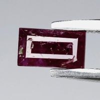 0.42ct Natur Rubin Edelstein aus Afrika echter Edelstein