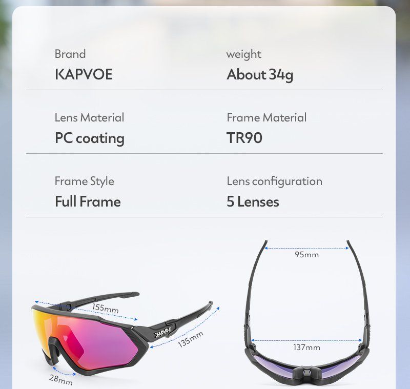 Occhiali & Lenti: Fahrrad Sport Brille – Nuovo e nell'imballaggio originale da Suhr venduto da sjay.Cv 4