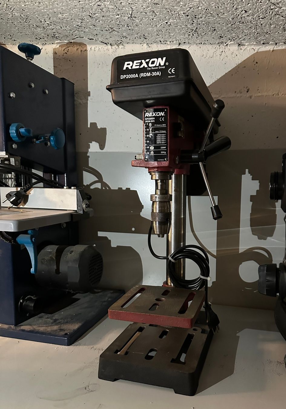Rexon DP2000A Tischbohrmaschine - Ideal für Heimwerker | Kaufen auf Ricardo