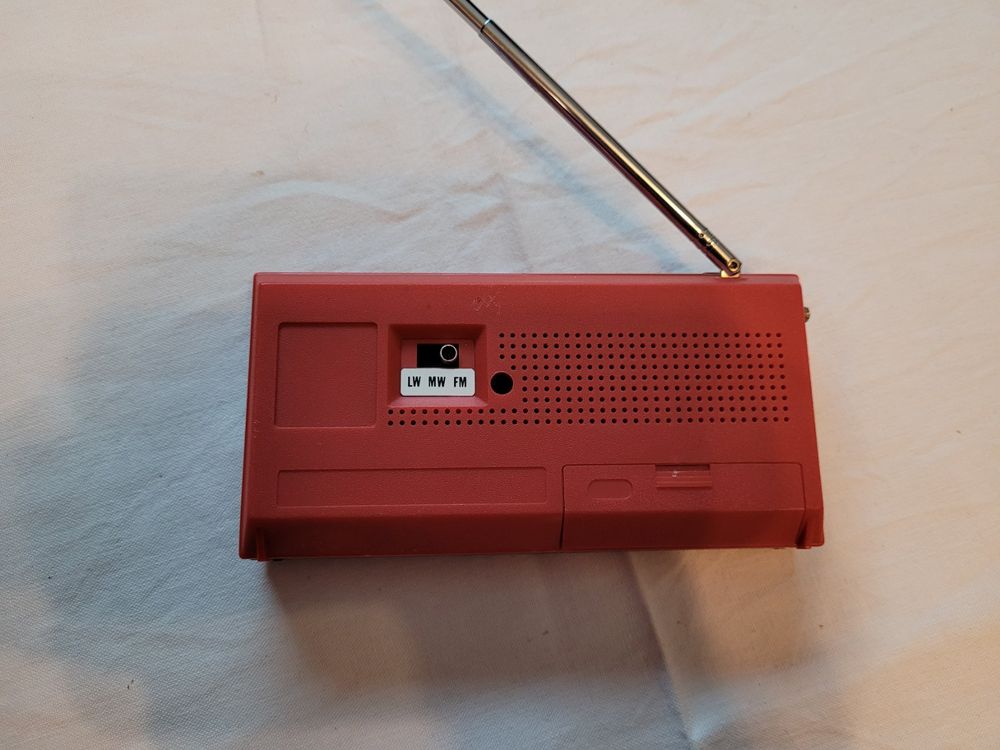 Radio De Poche Vintage Simsonic Solid State LW - Rétro, Ondes Longues, Ouverte Jamais Utilisée