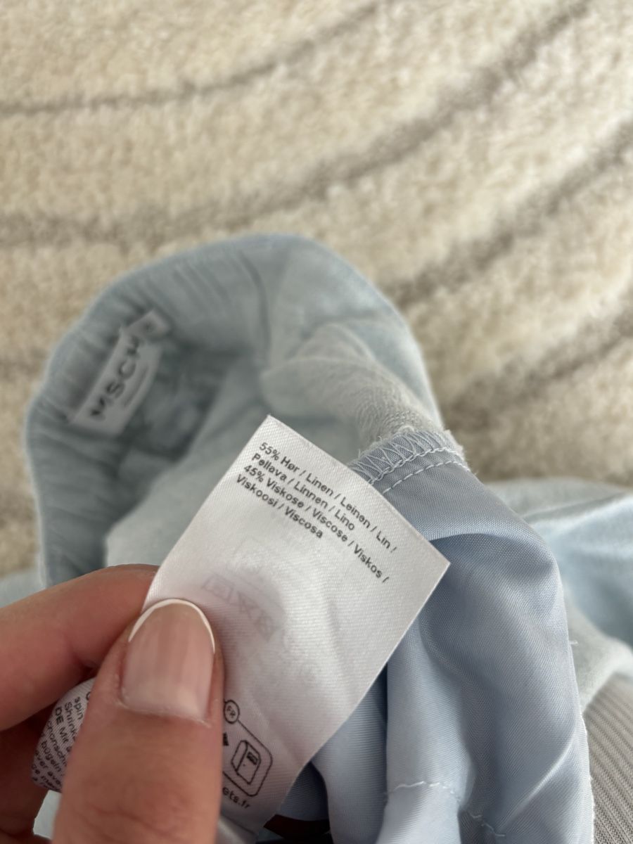 Pantaloni: MSCH Copenhagen Hose mit Leinen – Usato da Winterthur venduto da leimaj 3
