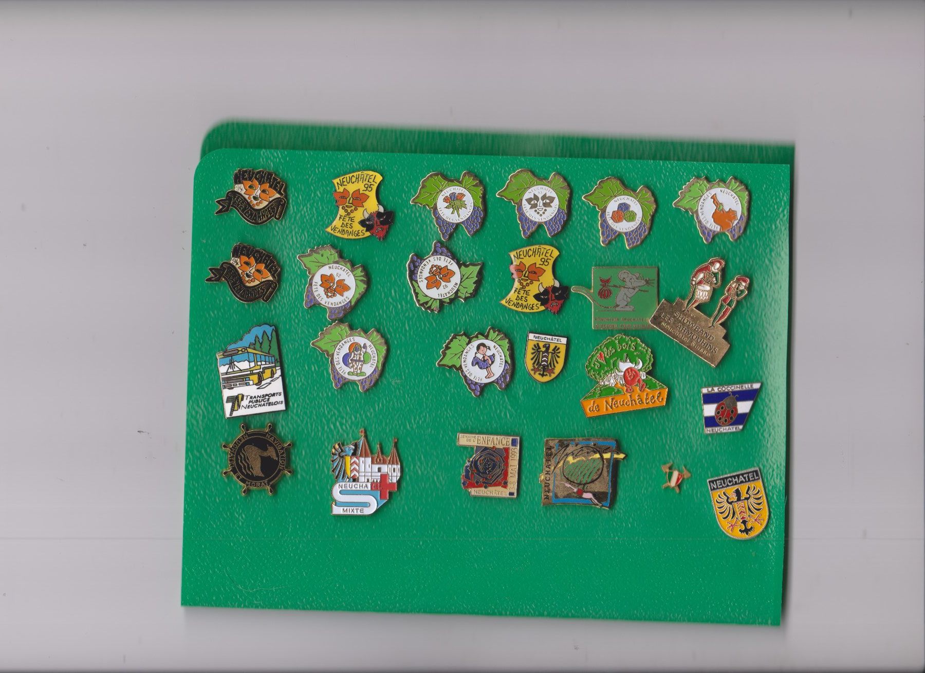 Placchette & Badge: Collection de pins Neuchâtel - divers – Usato da Bex venduto da Canouille