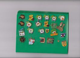 Collection de pins Neuchâtel - divers