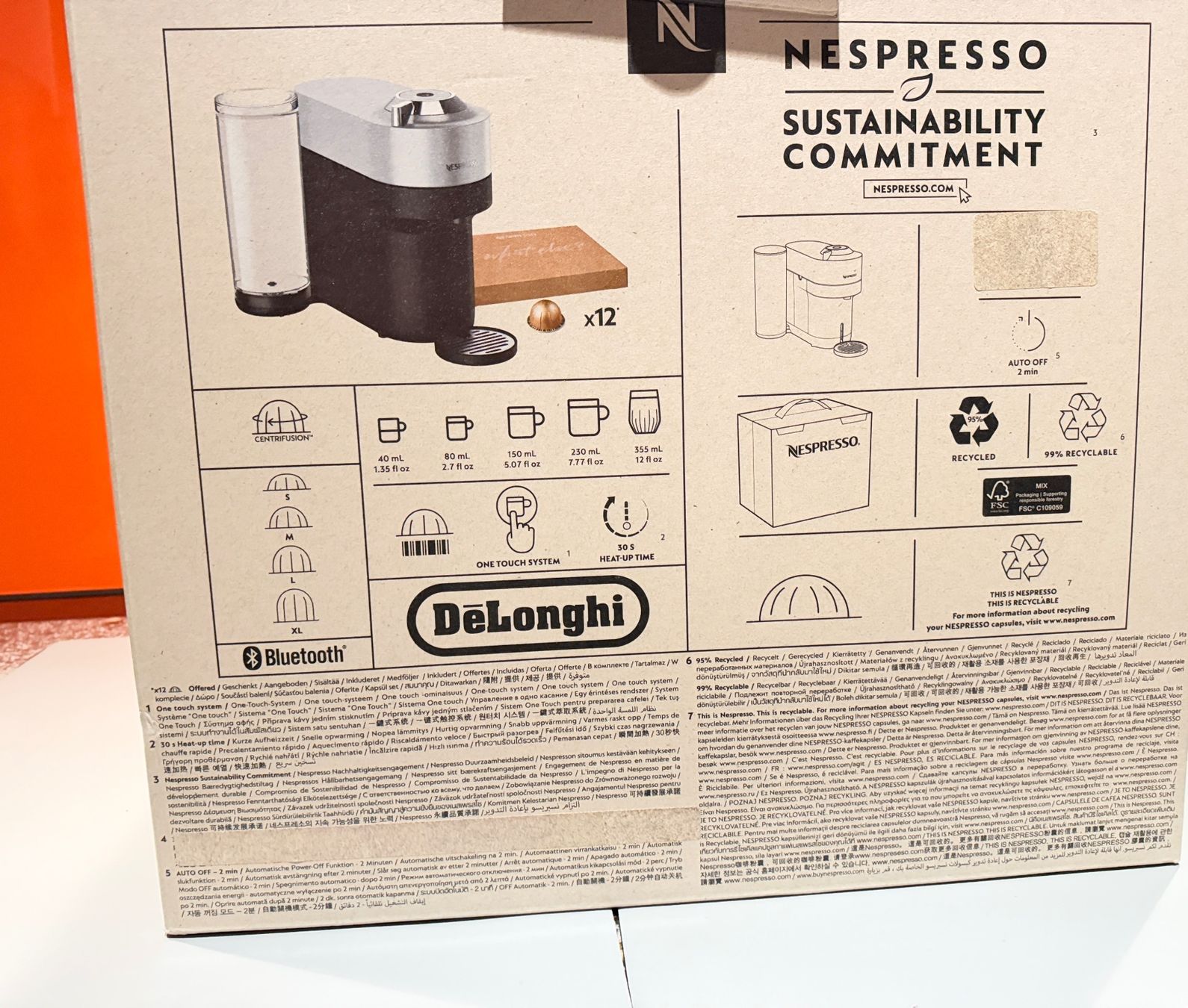 Nespresso Kaffeemaschinen & Espressomaschinen: Nespresso $Vertuo POP – Gebraucht aus Kriens von Famschmidlin 5