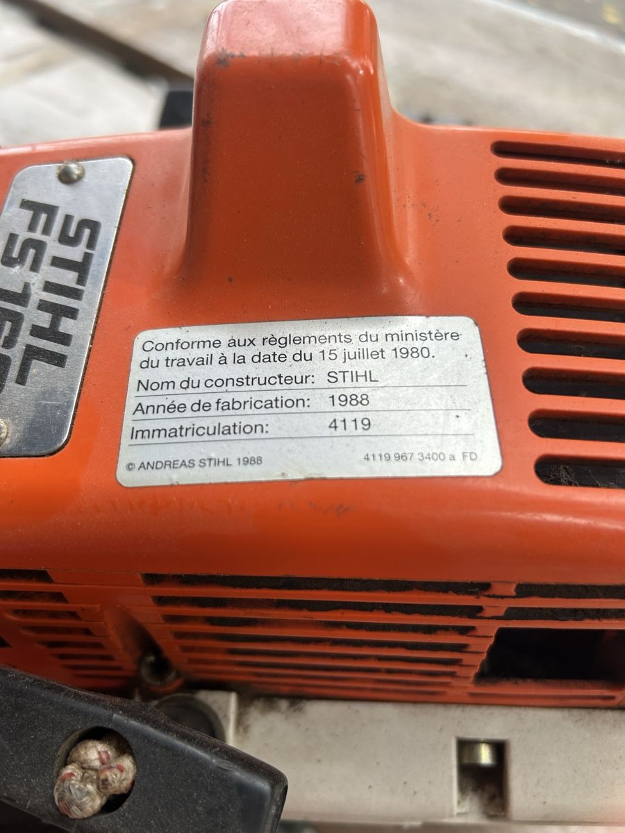 Stihl Motoren: Stihl Motorblock gebraucht Motor läuft – Gebraucht aus Wernetshausen von nik_6mt9 1