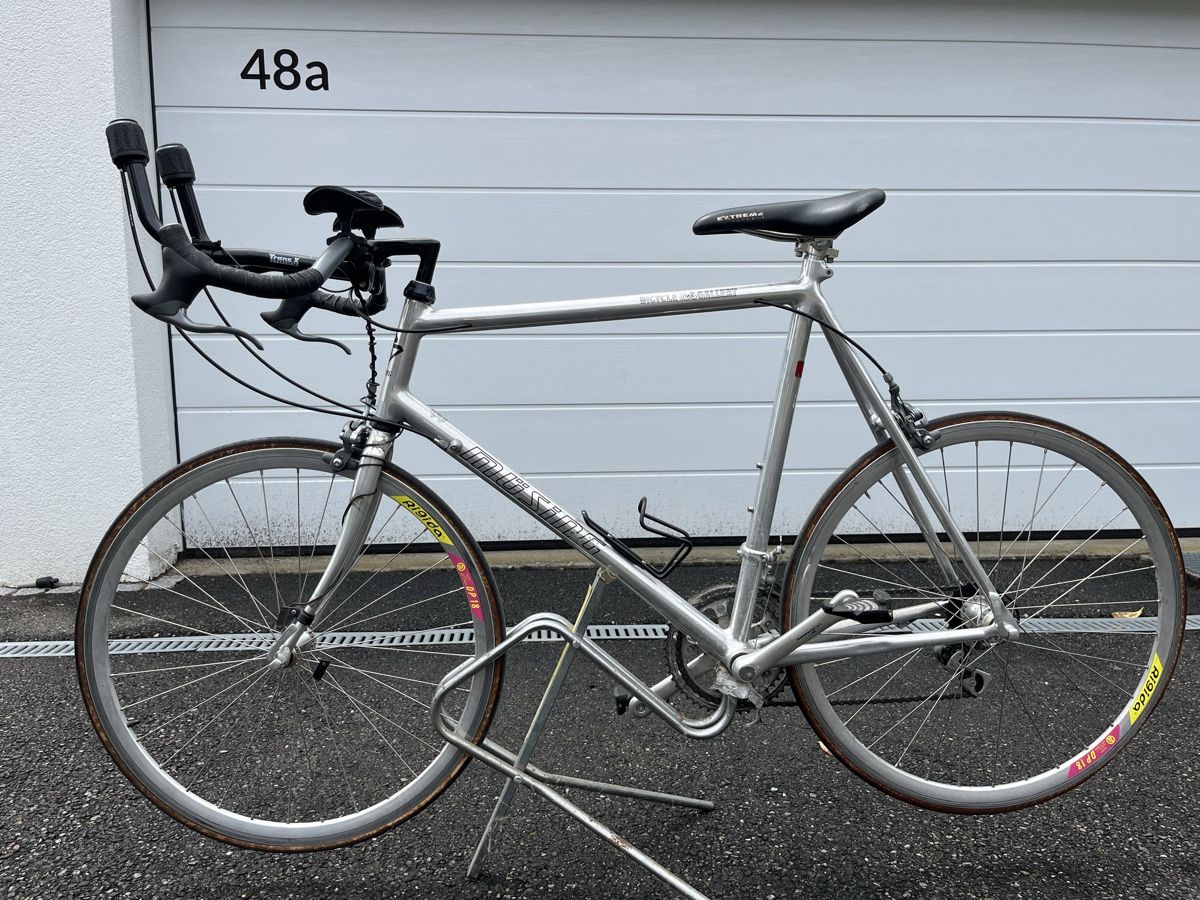 Biciclette: Oldtimer Rennrad Müsing, Triathlon  – Usato da Uster venduto da Urshinterwald