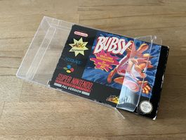 Bubsy für SNES (FRG) komplett und inklusive Schutzhülle
