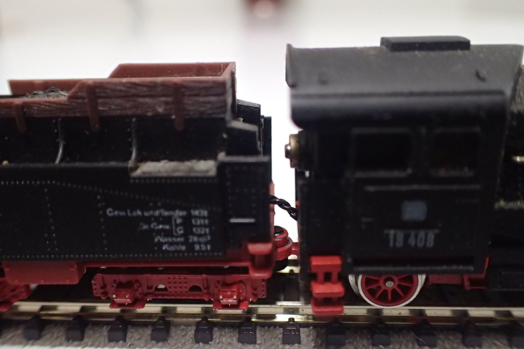Arnold Modellini di ferrovie: Arnold N - DB Schwarze Dampflok "Pacific" Nr 18 408 – Usato da Lausanne venduto da Biquette6 4