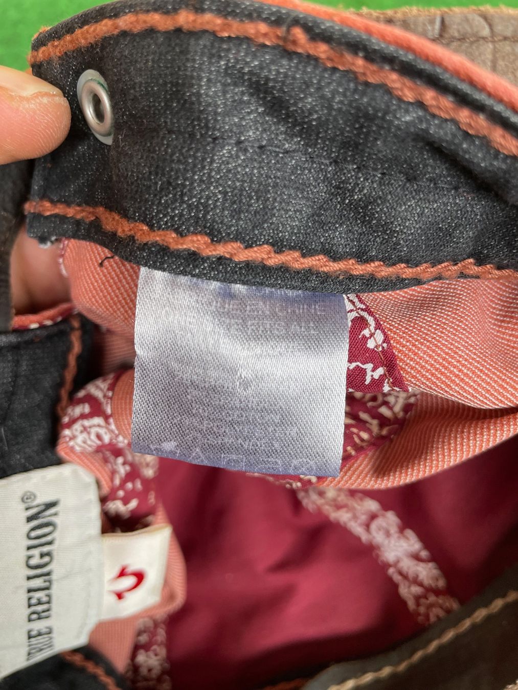 Copricapi, berretti & cappellini: Vintage Y2K True religion 6-Panel Cap Leather Strap – Usato da Zürich venduto da le_souk 6
