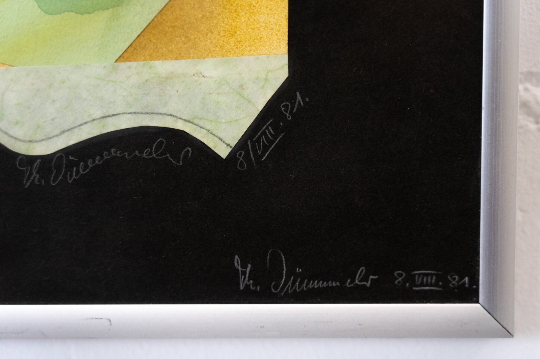 Dipinti: Collage Nr. 1 Kunst - Versand möglich – Usato da Schaffhausen venduto da Studio-Ara 4
