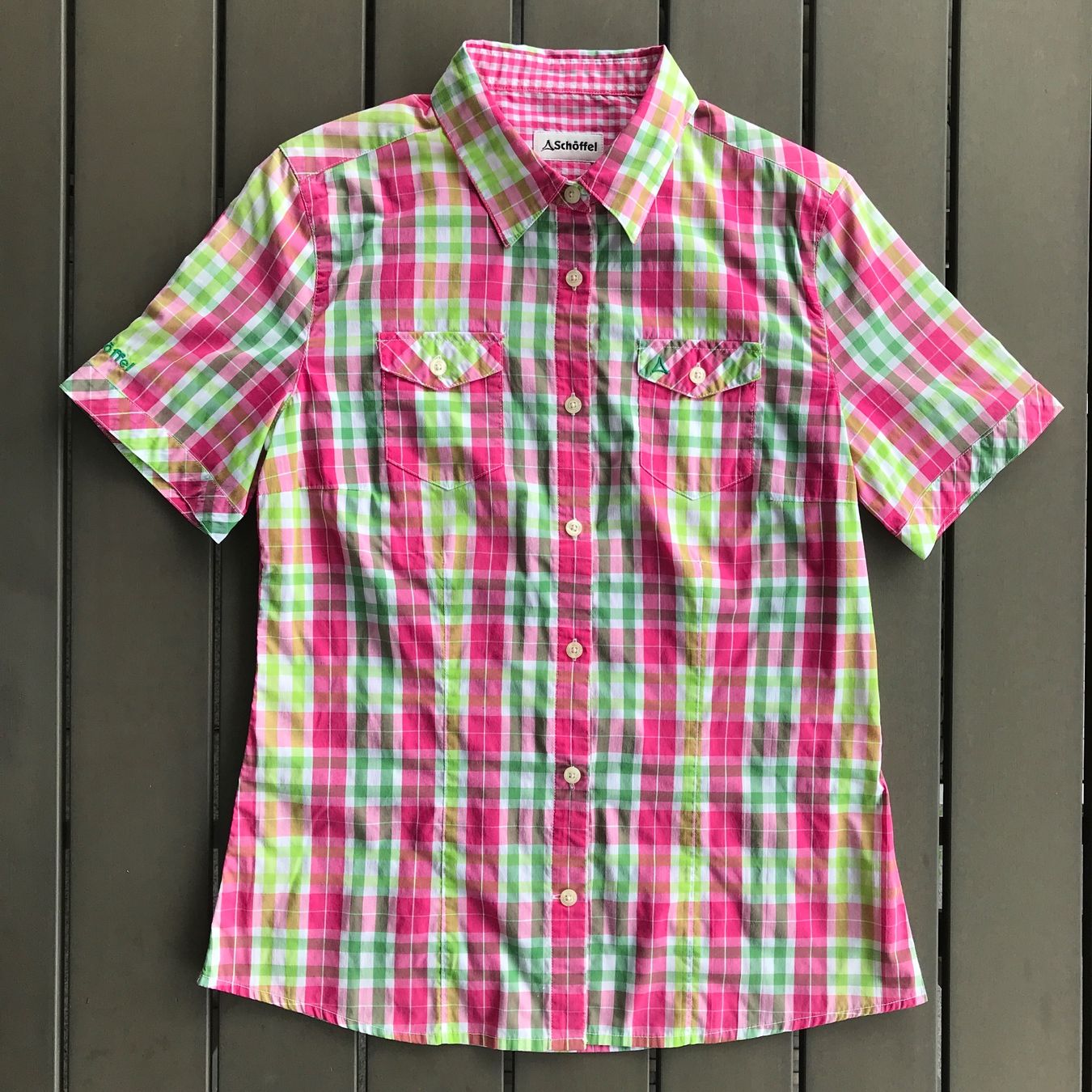 Schoeffel Camicette: Schöffel Wanderbluse Rieke, Gr. 38 – Usato da Ebnat-Kappel venduto da Molton