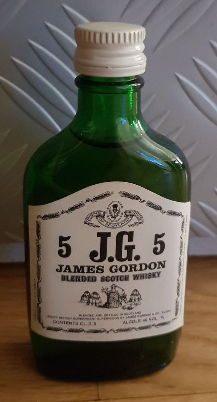 Spirituosen: 5 J.G. 5 JAMES GORDON BLENDED SCOTCH – Neu (gemäss Beschreibung) aus Emmenbrücke von Herzog07