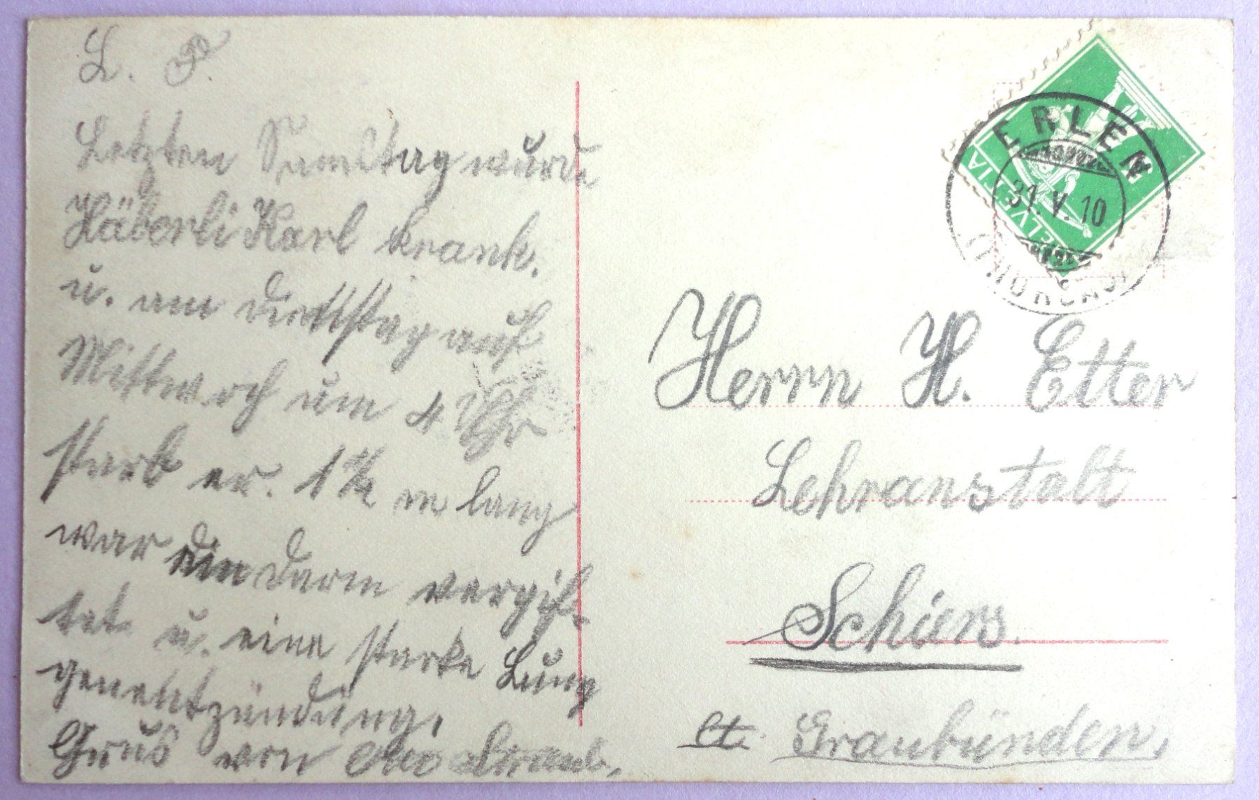 Cartoline postali: Buste d' une jeune fille – Usato da Fétigny venduto da Billy2miny 1
