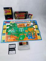 SNES Zelda A Link to the Past OVP Karte Top Secret Anleitung