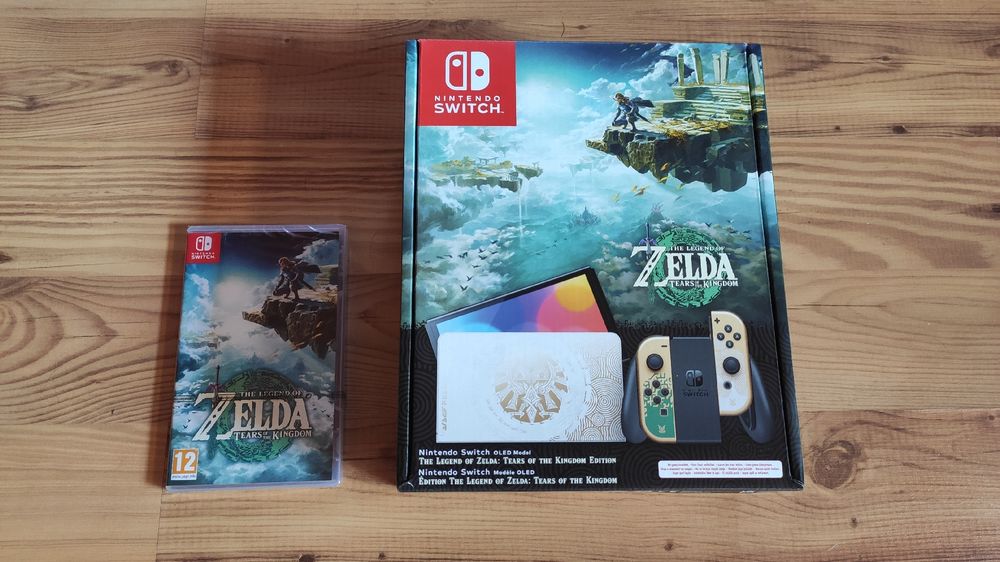 Nintendo Switch OLED Zelda neu mit Game Kaufen auf Ricardo