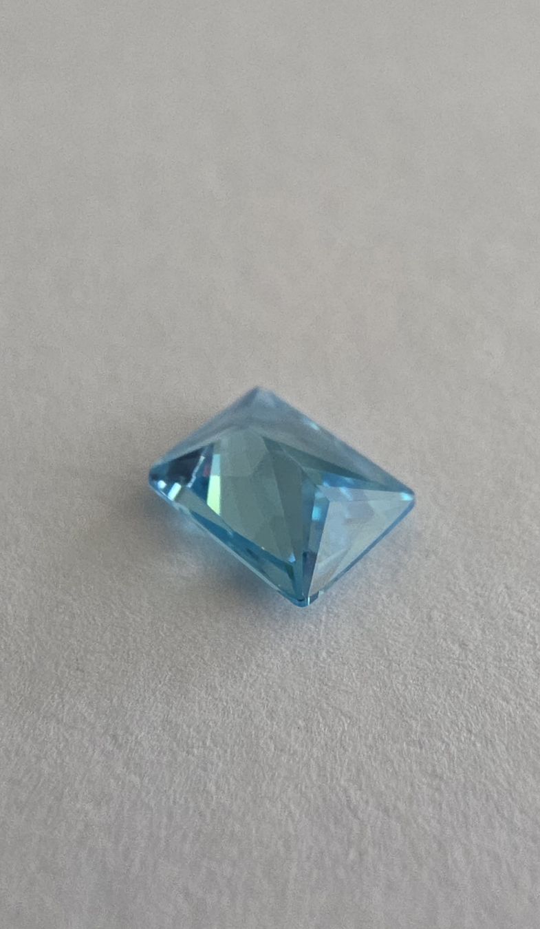 Minerali & Pietre curative: Aquamarin geschliffen 9x6mm. – Nuovo e nell'imballaggio originale da Menziken venduto da Mirager 2