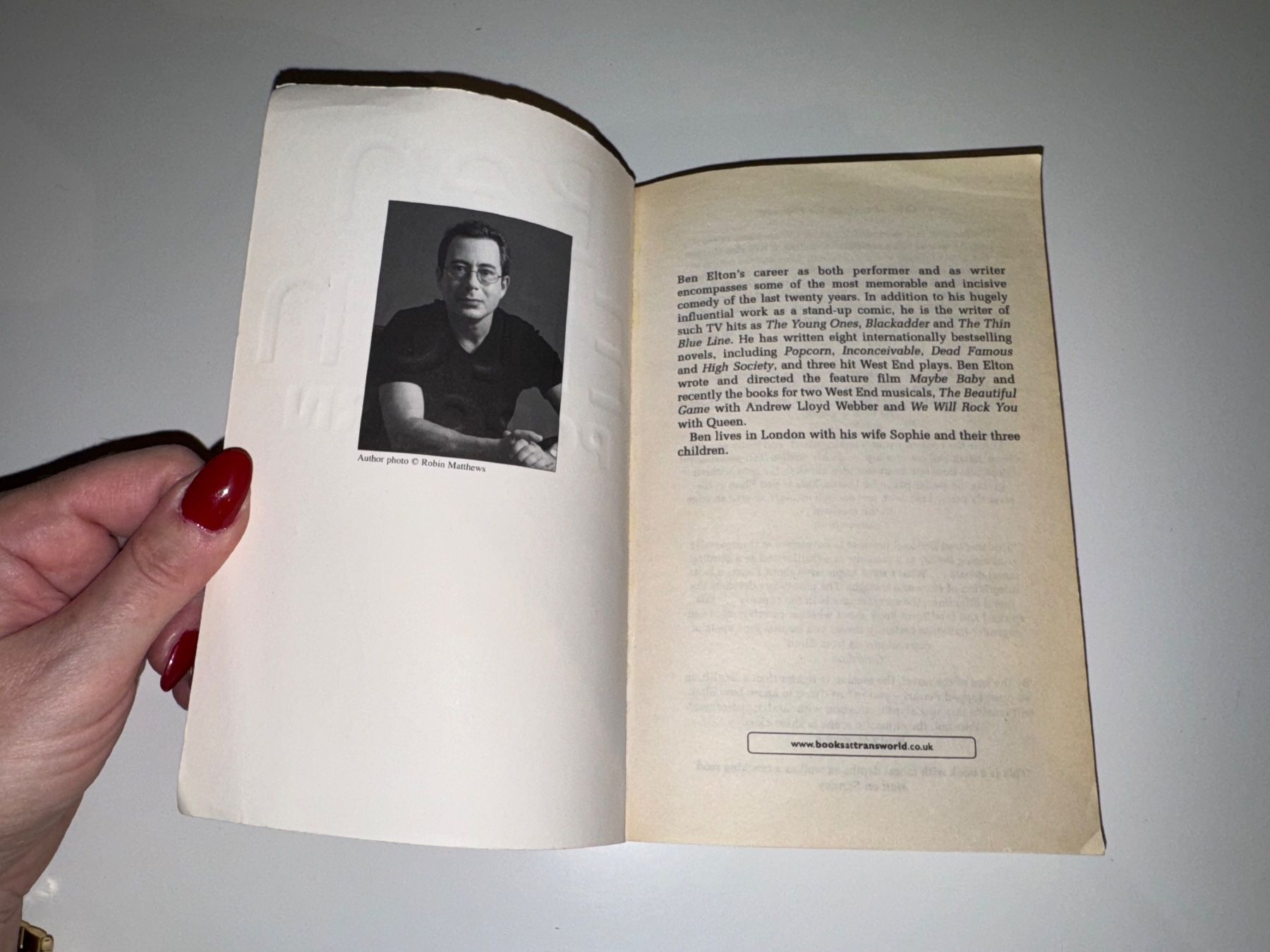 Libri: NOVEL: Ben Elton, Popcorn – Usato da Grosswangen venduto da English_books 2