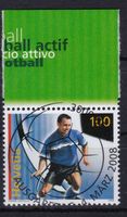 2008, SONDERMARKE AKTIVFUSSBALL, ET-VOLLSTEMPEL, 4.3.2008