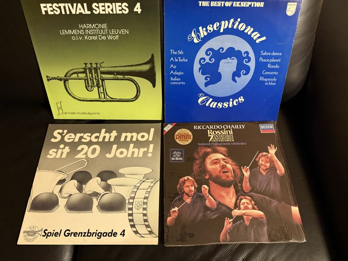 Dischi in vinile: 4 Schallplatten - Karel de Wolf. Rossini. Ekseptional – Usato da Goldach venduto da Messerguru
