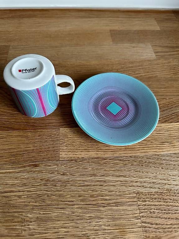 Pfister Tazze: Kaffeetasse mit Unterteller Pfister neuwertig – Usato da Sissach venduto da Sothyma 1