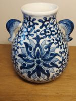 Chinesische Vase - blau weiss,  antik, Kangxi - Qing Dynasty