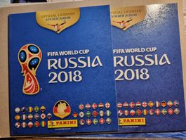 panini russia 2018, 2x leeralben  DE/INT