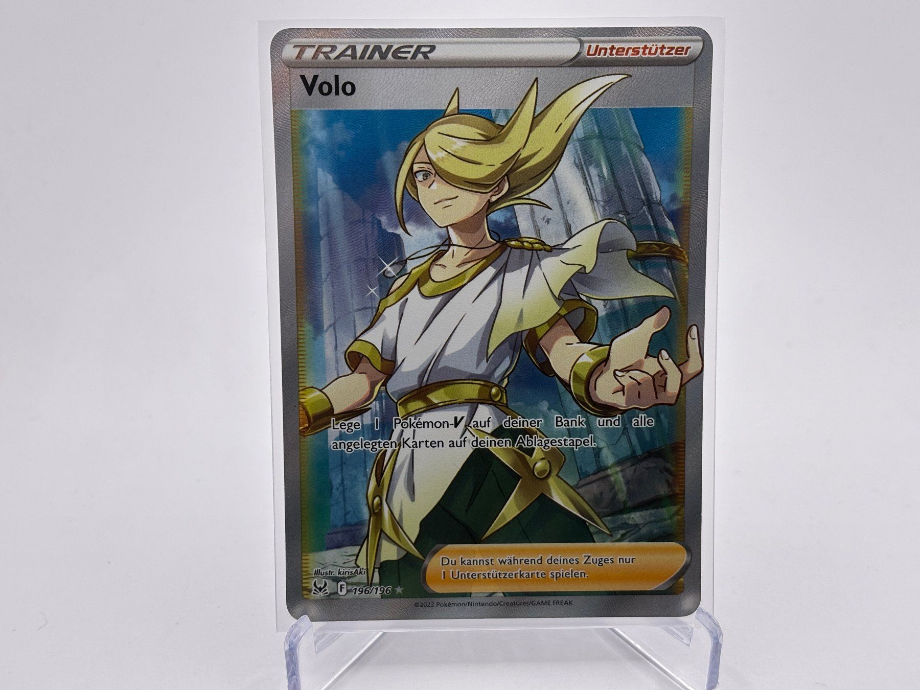 Pokémon Sammelbilder & Trading cards: Verlorener Ursprung - Volo  (LOR 196) - DE – Neu (gemäss Beschreibung) aus Allschwil von Bullach
