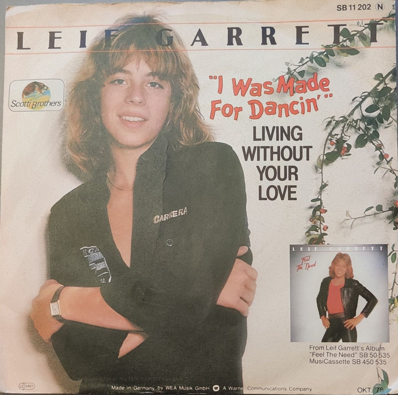 Dischi in vinile: Vinyl Single Leif Garrett - I Was Made For Dancin – Usato da Langenthal venduto da Modo39