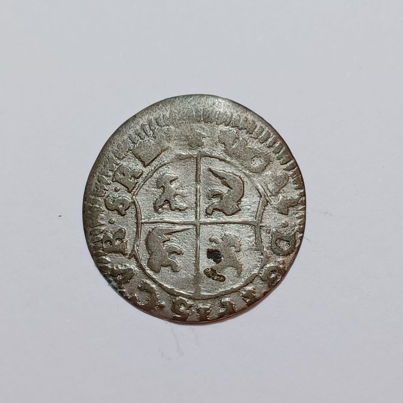 Tutti le monete: 2 Kreuzer 1663 Graubünden - Stadt Chur – Usato da Pfäffikon ZH venduto da Schweizer_Muenzen 1