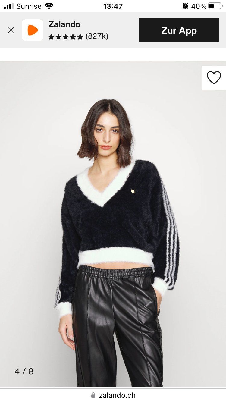 Adidas Maglioni & Felpe: schöner Adidas Pullover Fluffy Jumper- Neu – Nuovo (secondo la descrizione) da Bolligen venduto da Astrophysiker06 2