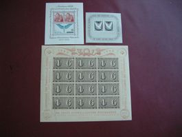 3 BLOCK, W11 1938/ WW161943/ W231945, POSTFRISCH/**Falz, gut