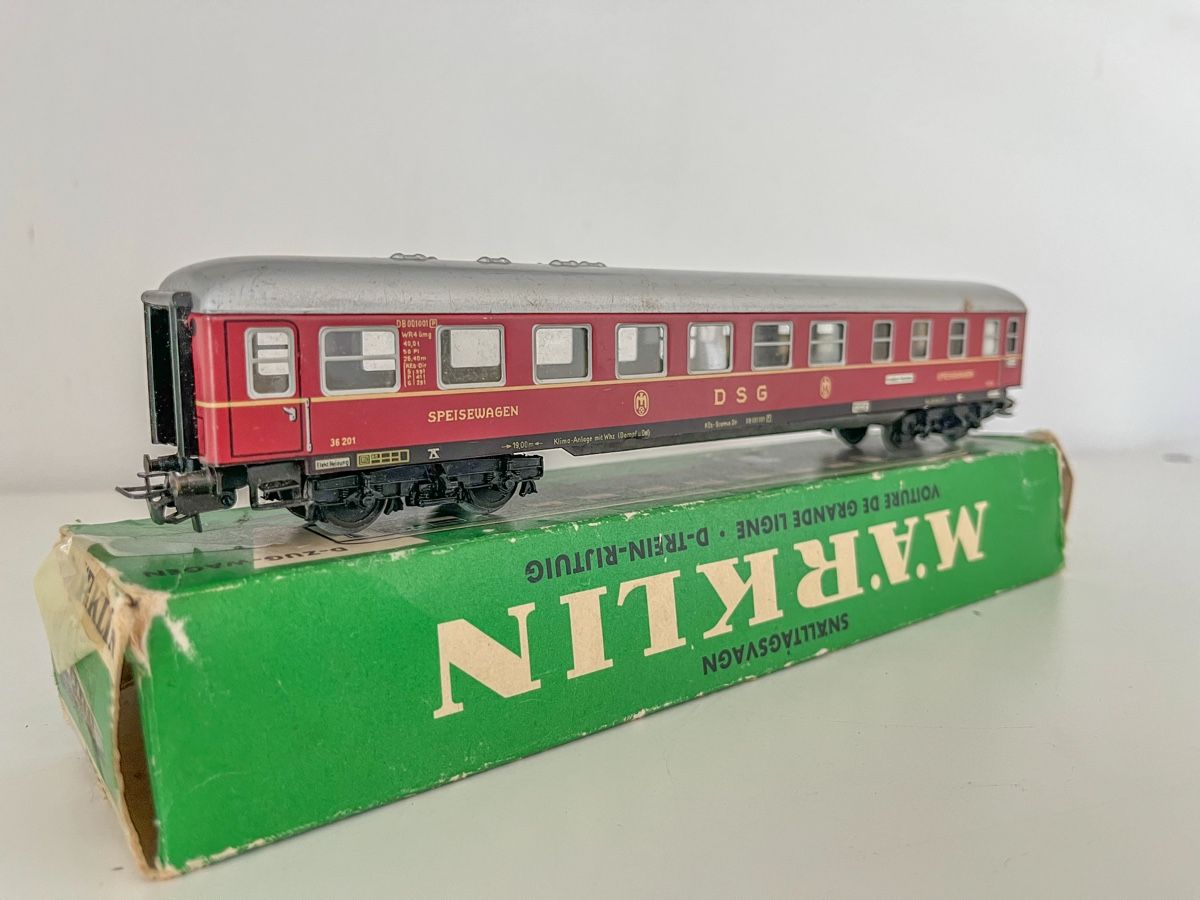 Märklin Modellini di ferrovie: Voiture DSG Märklin – Usato da Font venduto da TrainspottersuisseHo