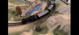 Märklin HO Anlage mit Elk. Weichen