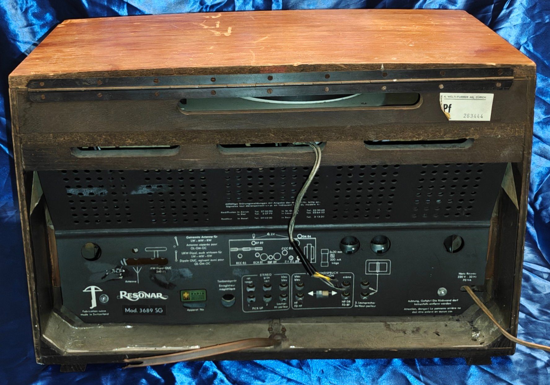Radios: Radio Resonar Mod 3689 SG – Gebraucht aus Gutenswil von Vulcano21 1