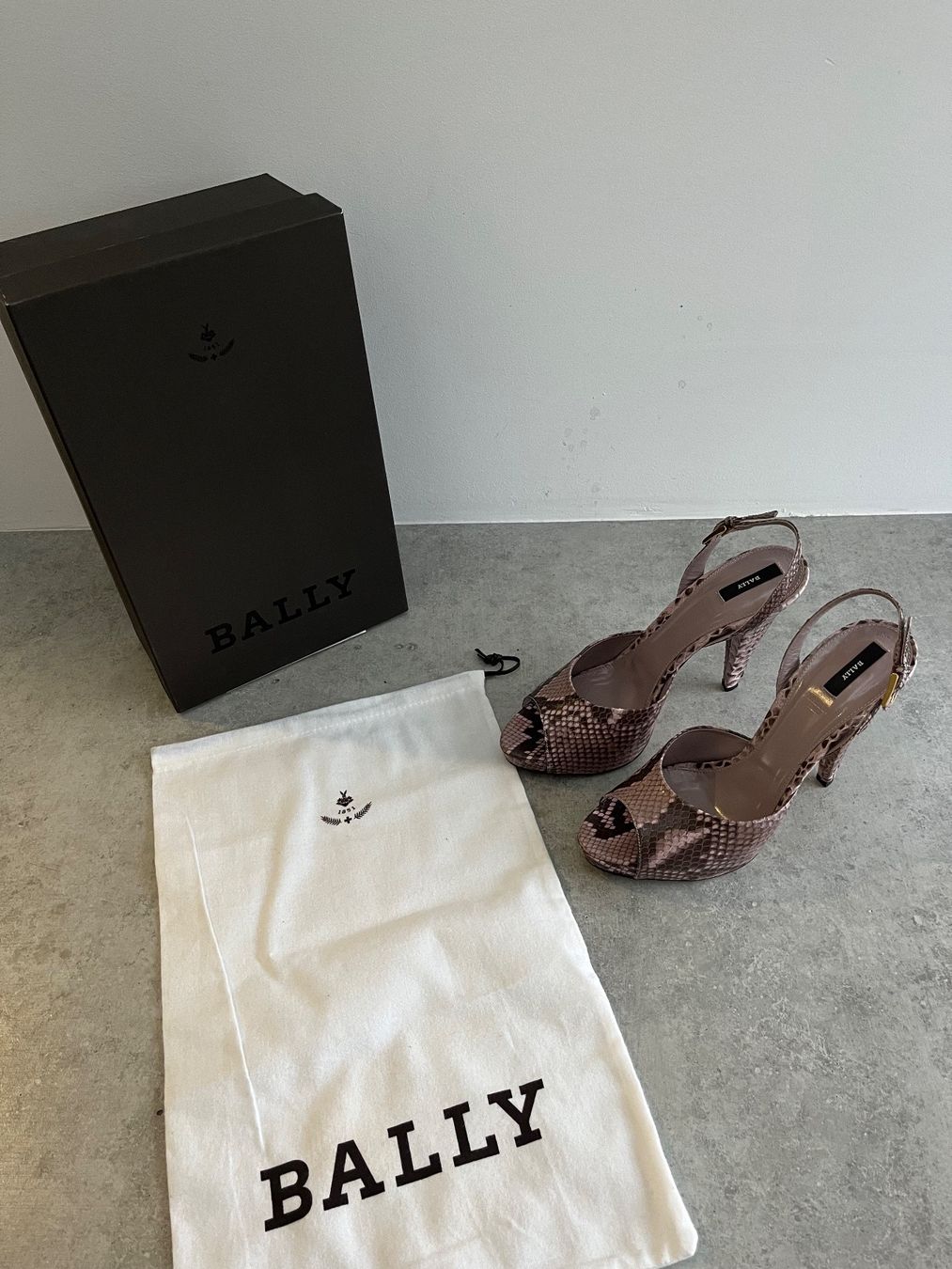 Bally Scarpe da donna: BALLY Heels Python, Gr. 38 - NP: 750.- - wie NEU – Nuovo (secondo la descrizione) da Zollikofen venduto da spunk65 1