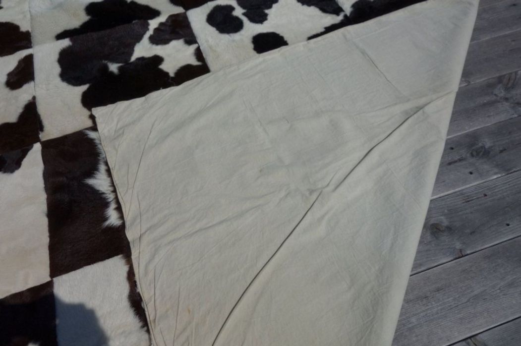 Tapis: Kuhfellteppich/Decke, Patchwork, einzigartig, 240x240cm – D'occasion à Trimbach par Dubuladu 7