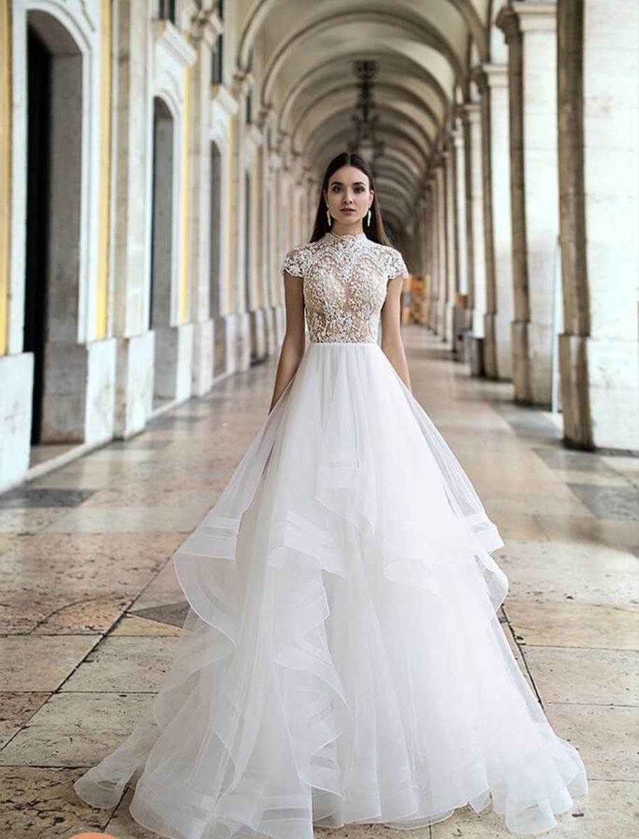 Kleider: Wunderschönes Brautkleid – Gr. 38-40 – Gebraucht aus Luzern von vla_sr5f 2