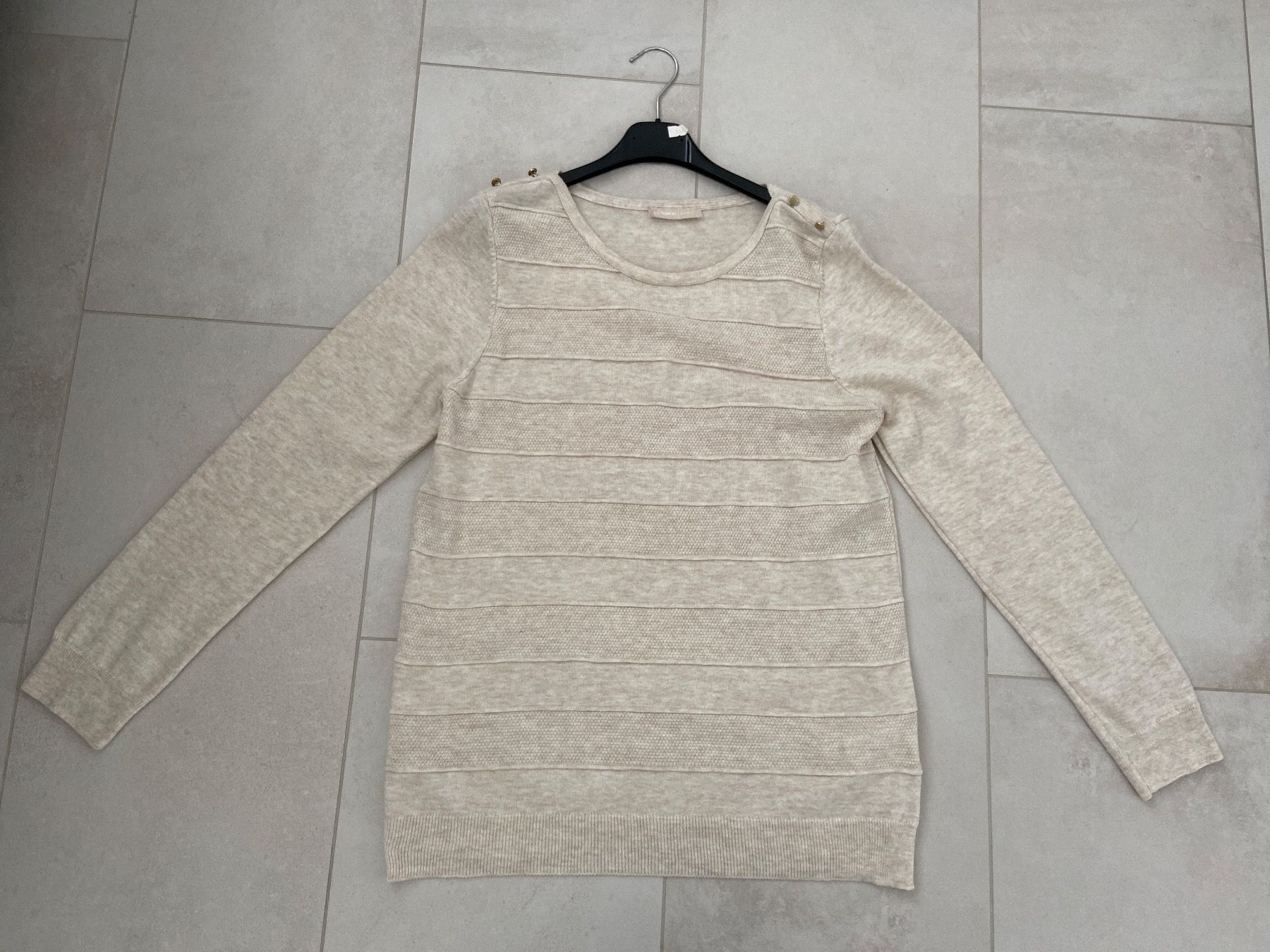 Maglioni & Felpe: Dünner Damen Pullover beige – Usato da Zug venduto da Hehe