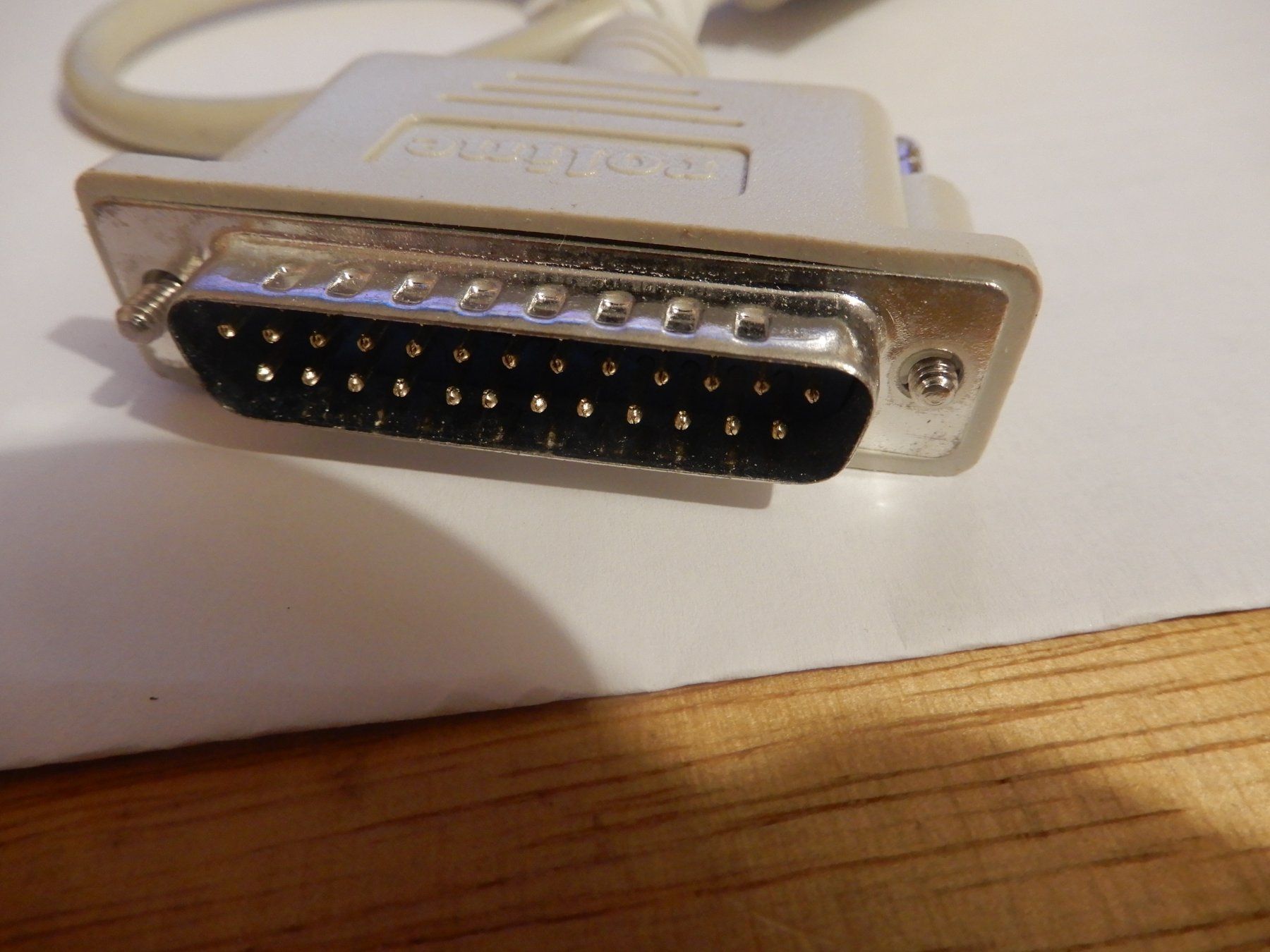 Câbles: Kabel Adapter DB25 Stecker auf DB9 Buchse – D'occasion à Worben par MaKo3252 1
