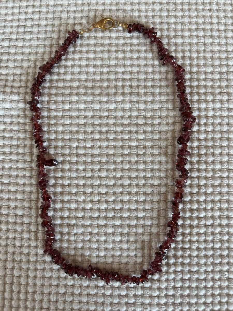 Catenine: Kette aus Granat – Usato da Rümlang venduto da SchumBru10