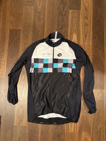 Assos Mercedes F1 Radtrikot langarm schwarz Grösse XL